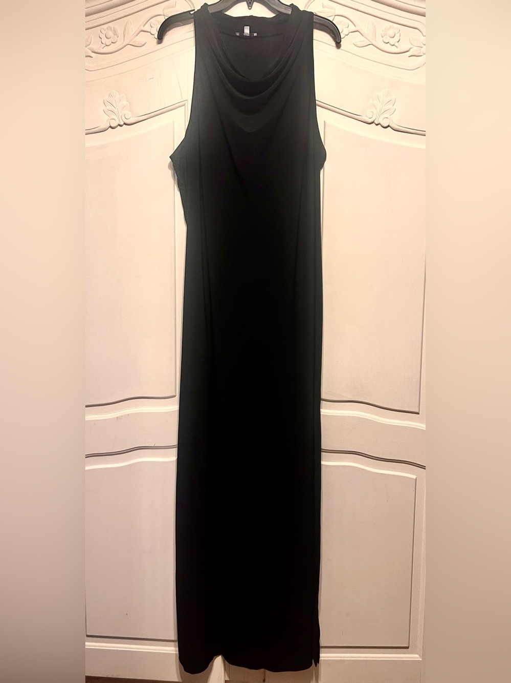 NWOT White Birch Black Sleeveless Maxi Dress